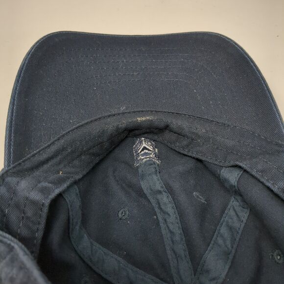 Prince & Fox Slideback Hat Blue One Size Solid Adjustable Embroidered - Picture 9 of 11